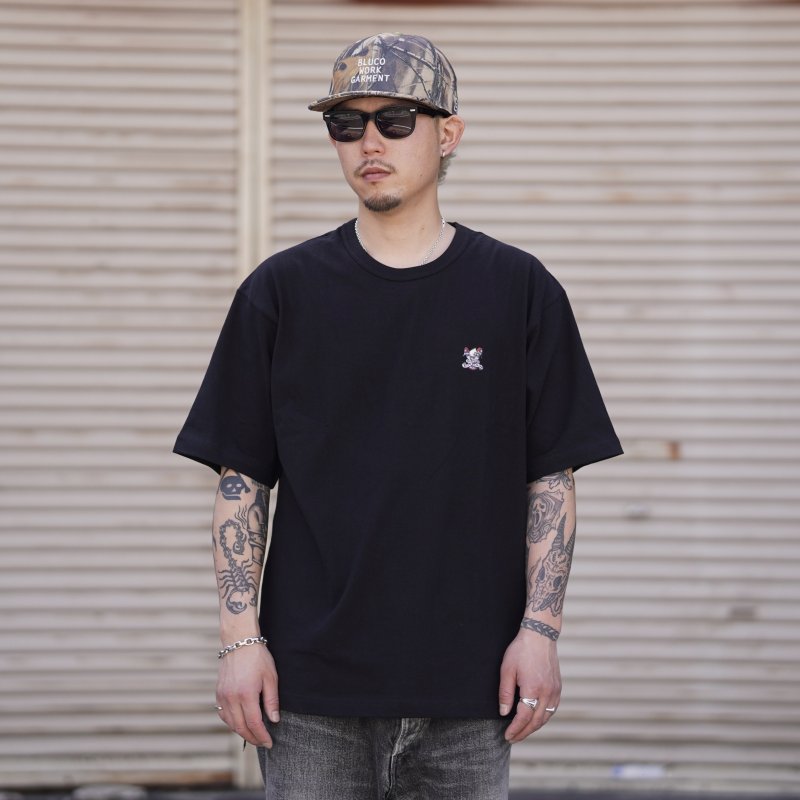 画像1: BLUCO | One Point Tee -Eagle- (1)