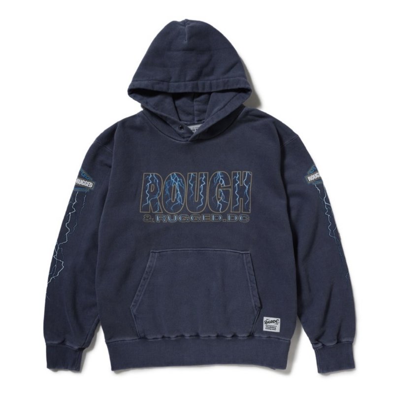 画像1: ROUGH AND RAGGED | DESIGN HOODIE  (1)
