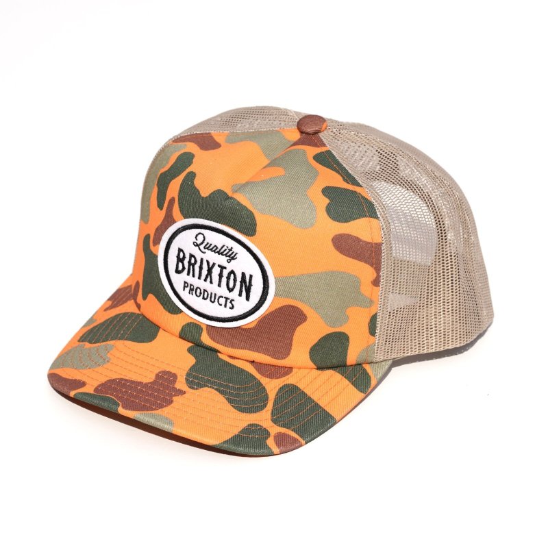 画像1: BRIXTON | HENRY MP TRUCKER HAT  (1)