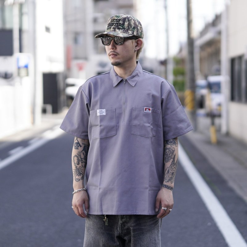画像1: SAMS | SAMS WORK S/S SHIRTS -BEN DAVIS BODY-  (1)