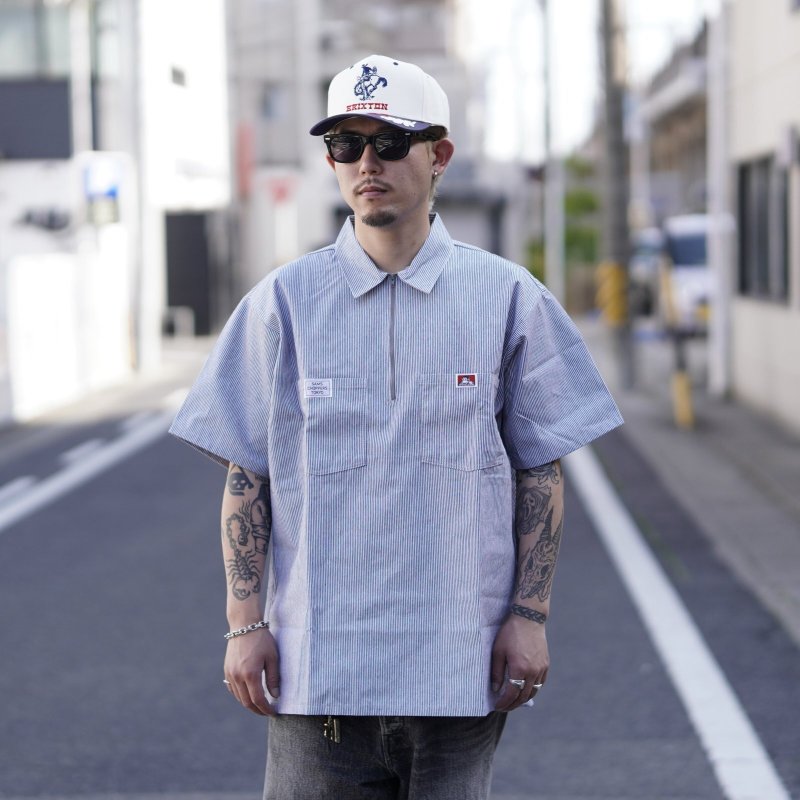 画像1: SAMS | SAMS WORK S/S SHIRTS -BEN DAVIS BODY-  (1)