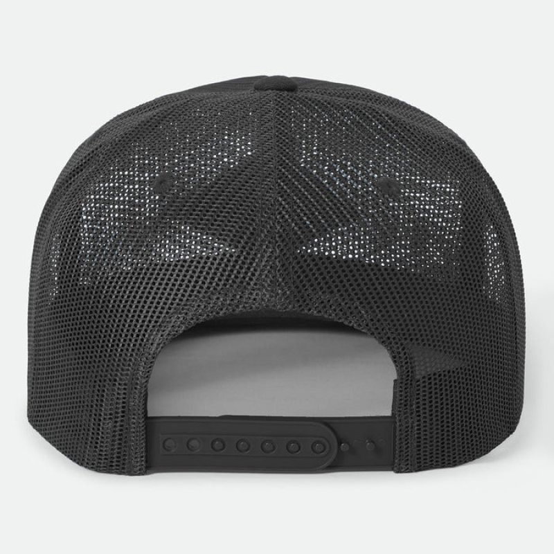 画像2: BRIXTON | LEAPER MP ALL MESH TRUCKER HAT  (2)