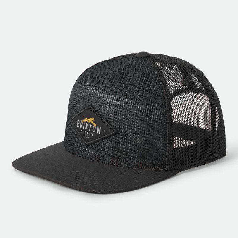 画像1: BRIXTON | LEAPER MP ALL MESH TRUCKER HAT  (1)
