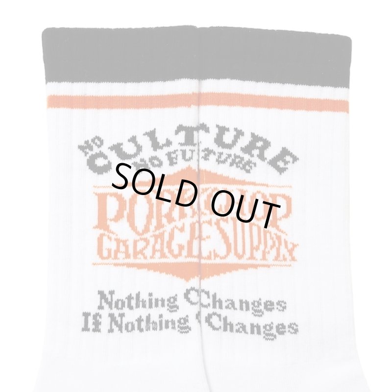 画像2: PORKCHOP GARAGE SUPPLY | WAVE LOGO SOX  (2)