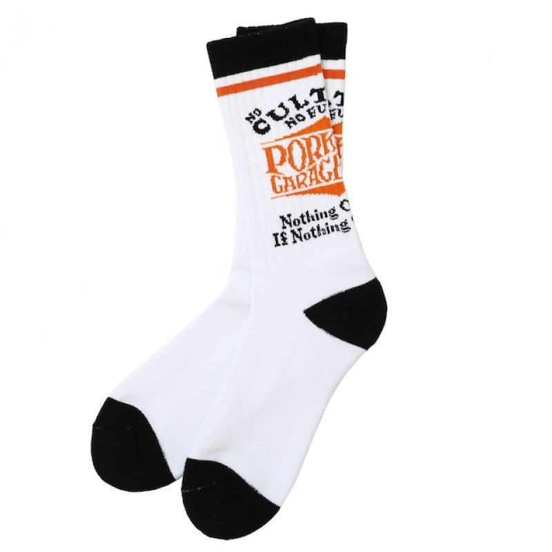 画像1: PORKCHOP GARAGE SUPPLY | WAVE LOGO SOX  (1)