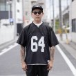 画像1: BLUCO | MESH FOOTBALL T-SHIRT  (1)