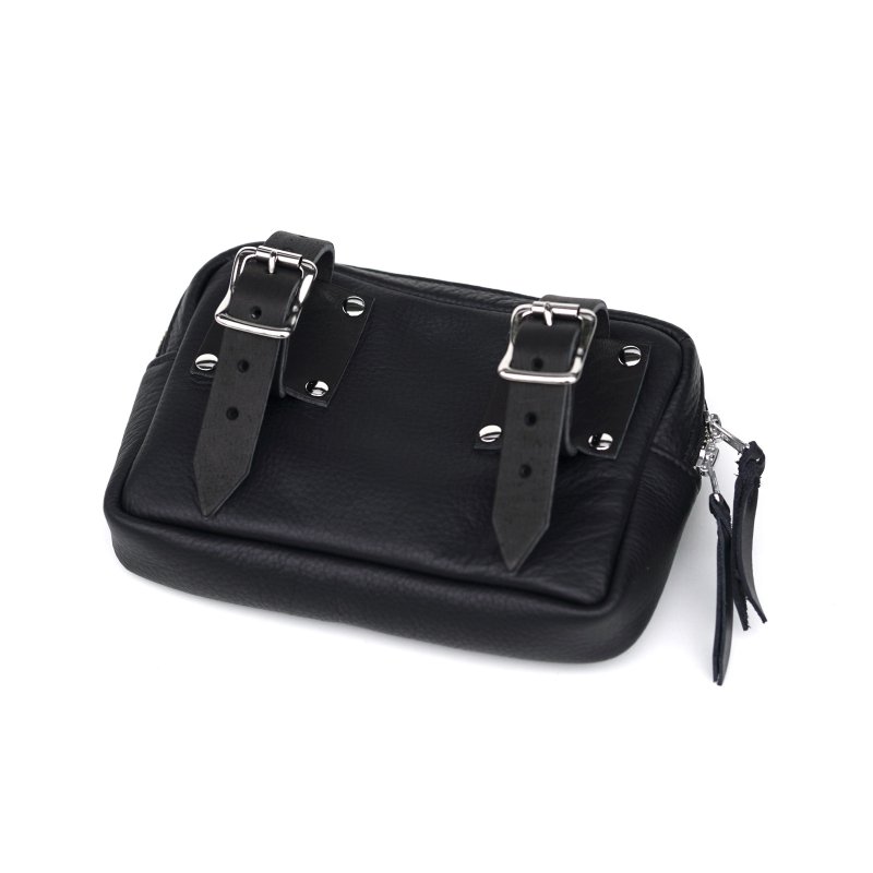 画像2: Hoodlum | LEATHER BAR BAG  (2)