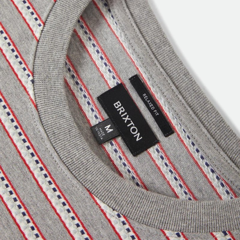 画像6: BRIXTON | POOLSIDE PIQUE BOX CROP TEE  (6)