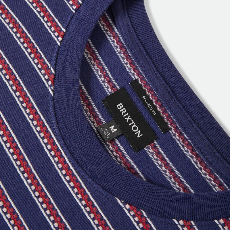 画像6: BRIXTON | POOLSIDE PIQUE BOX CROP TEE  (6)