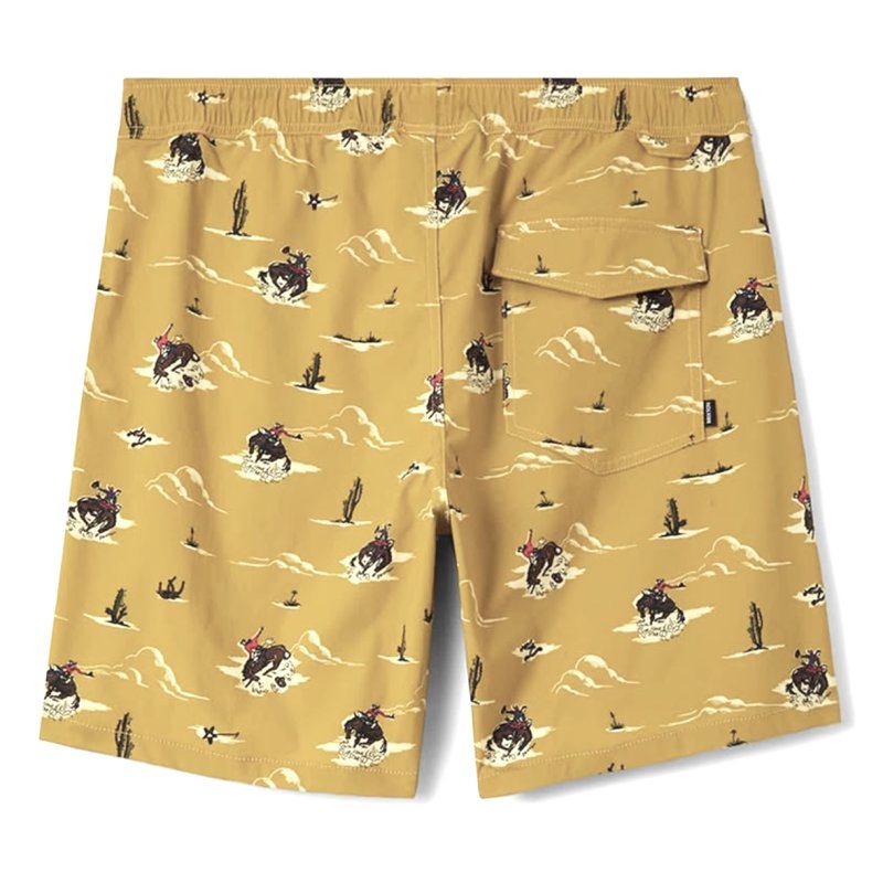 画像2: BRIXTON | EVERYDAY HYBRID SHORT 7" - TEXAS GOLD LONE STAR  (2)