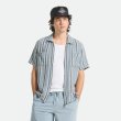 画像2: BRIXTON | THE DEXTER TEXTURED STRIPE S/S  (2)