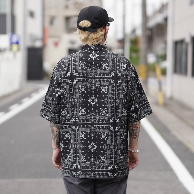 画像2: BLUCO | Open-collar Shirt -BANDANA-  (2)
