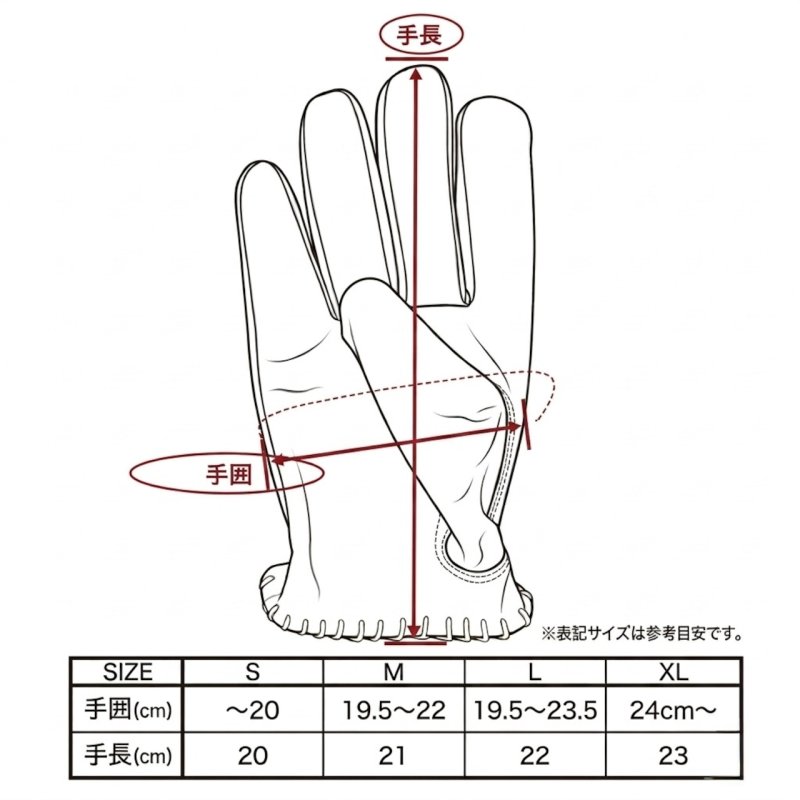 画像4: SIGNAL GLOVE | Leather Glove for summer  (4)