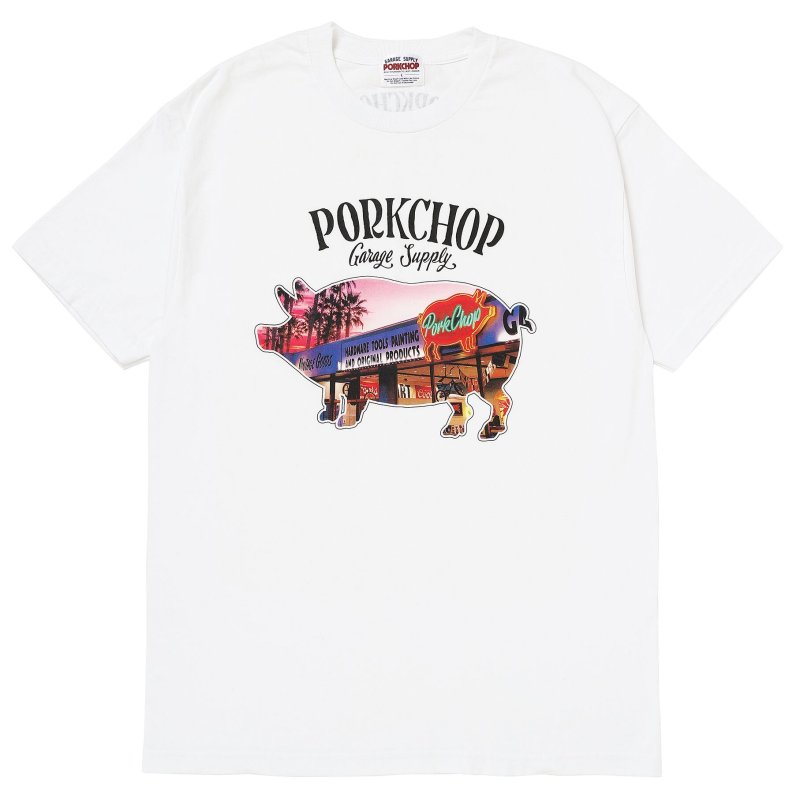 画像1: PORKCHOP GARAGE SUPPLY | PORK STORE TEE  (1)