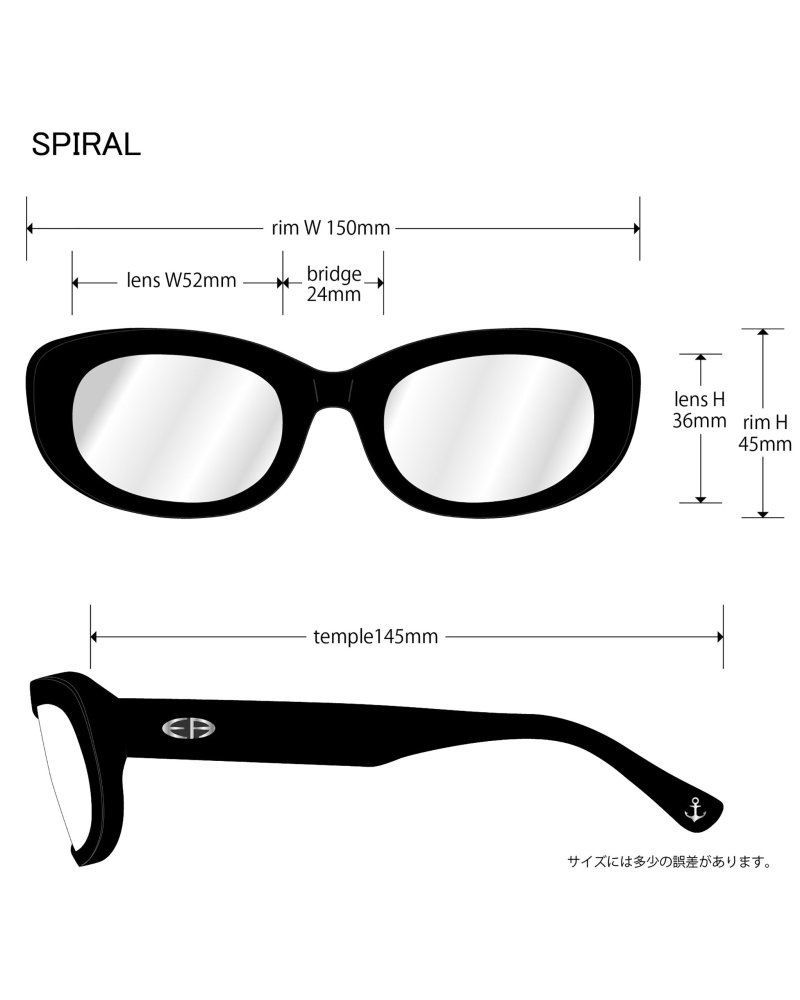 画像1: EVILACT eyewear | “SPIRAL” カラー調光