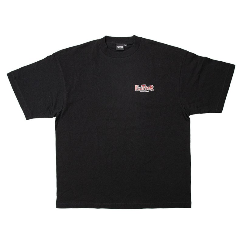 画像2: FLUTTER | 7.1oz Oval Logo S/S Tee  (2)