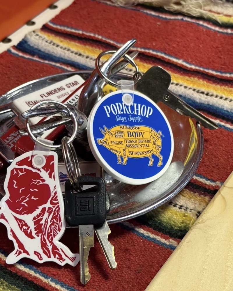 画像1: PORKCHOP GARAGE SUPPLY | KEY TAG 