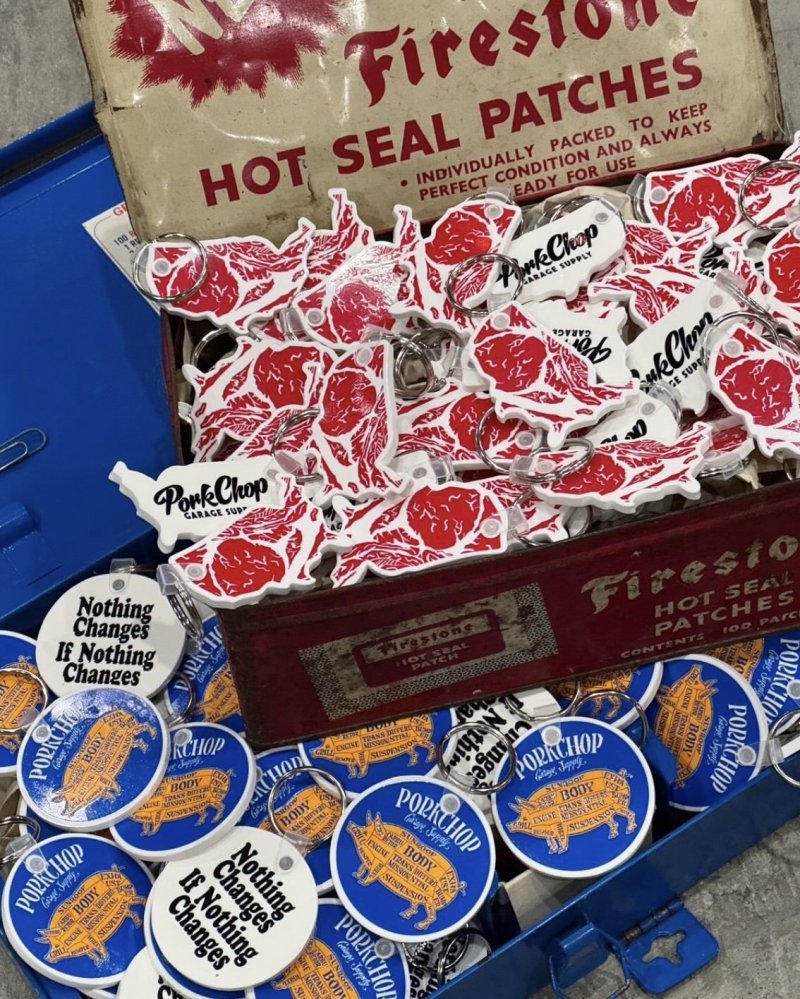 画像1: PORKCHOP GARAGE SUPPLY | KEY TAG 