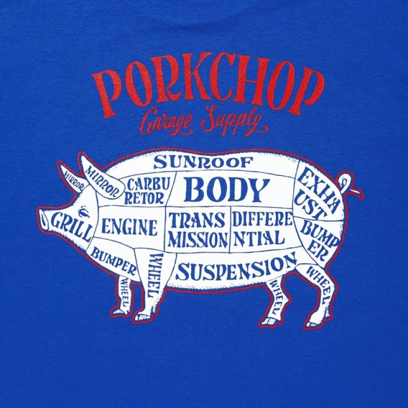 画像3: PORKCHOP GARAGE SUPPLY | PORK BACK TEE  (3)