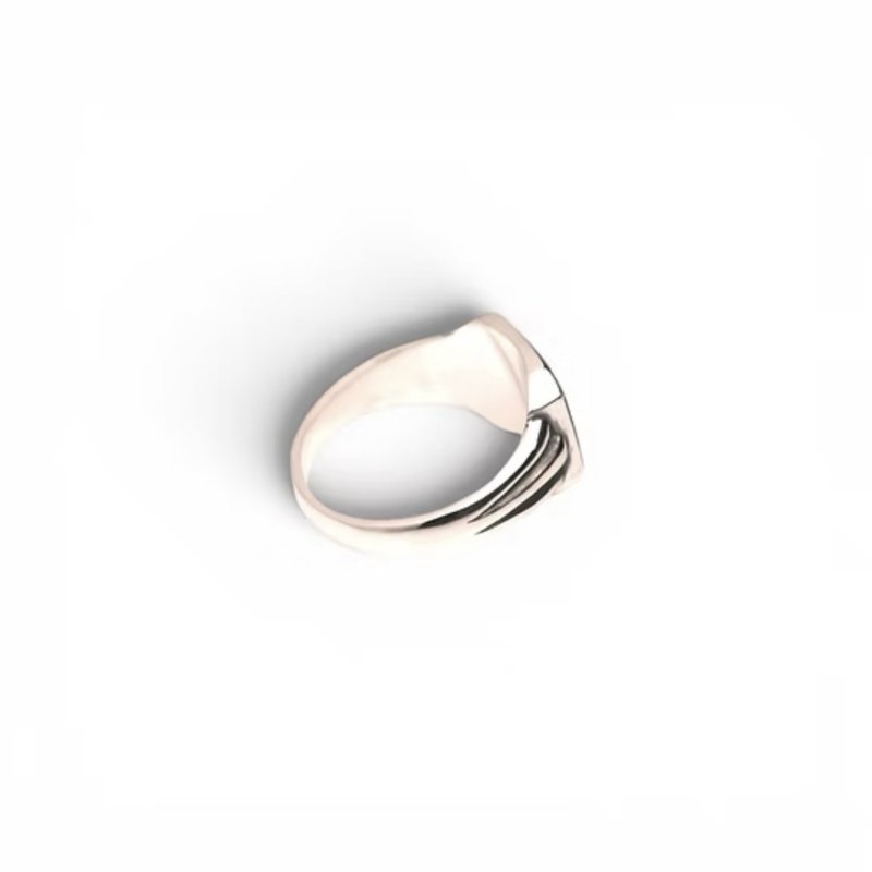 画像5: RAOING | K18×SV925 Classic Horse Ring  (5)