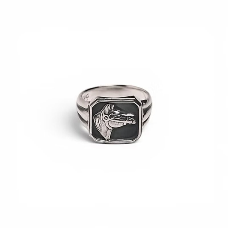 画像1: RAOING | Classic Horse Ring  (1)