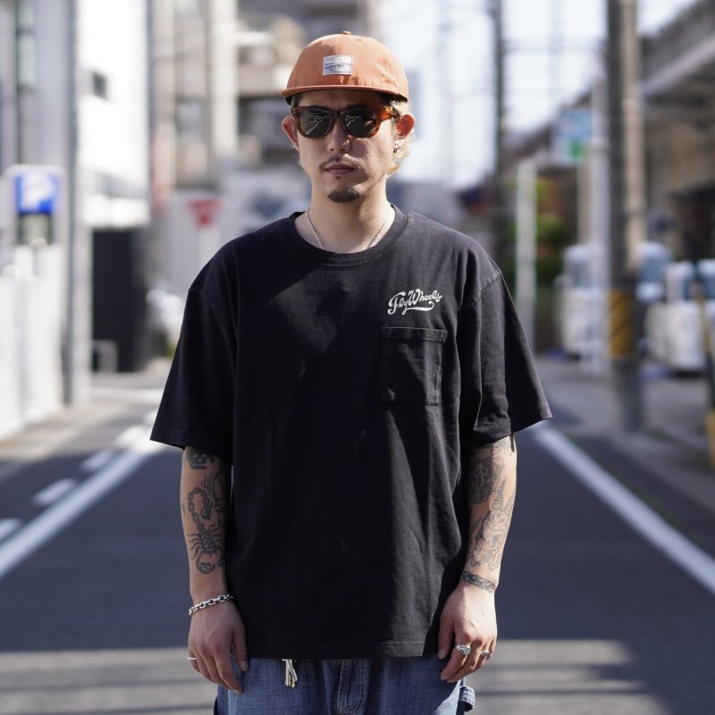 画像1: BLUCO | Fly Wheels×BLUCO Pigment Pocket Tee  (1)