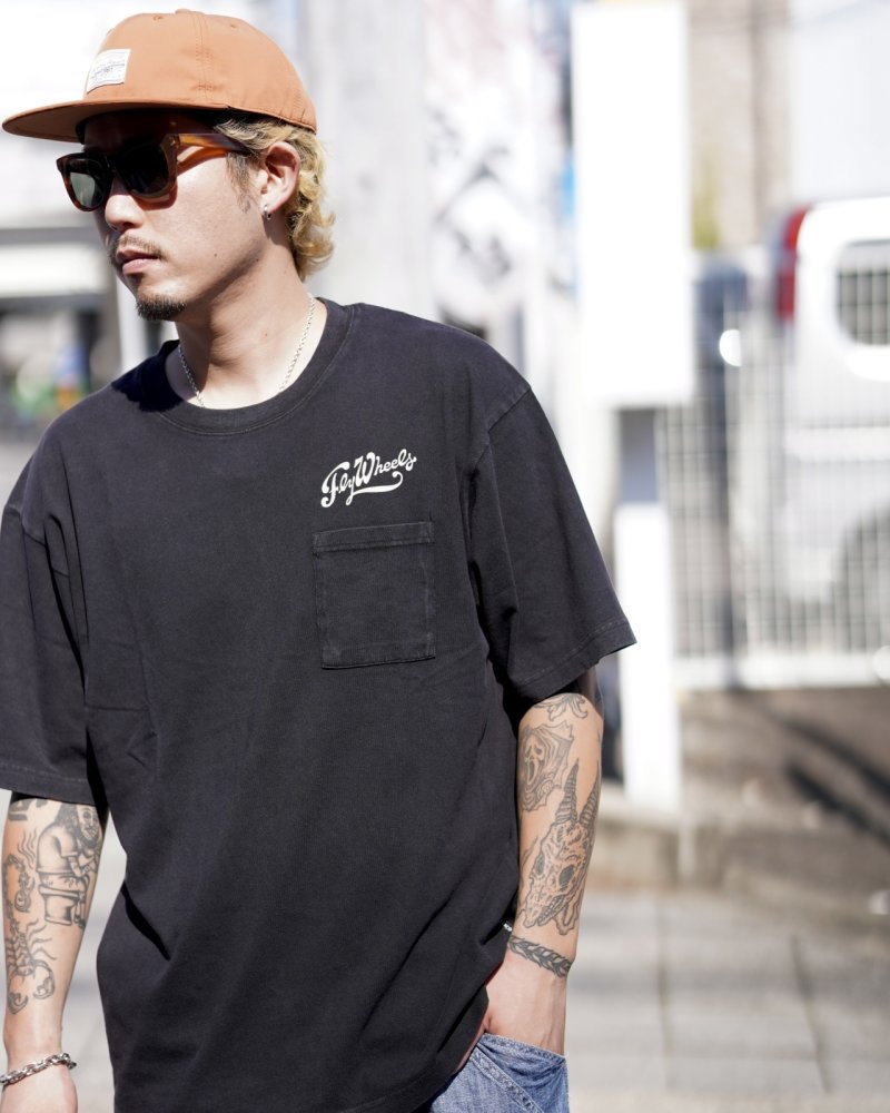 画像2: BLUCO | Fly Wheels×BLUCO Pigment Pocket Tee