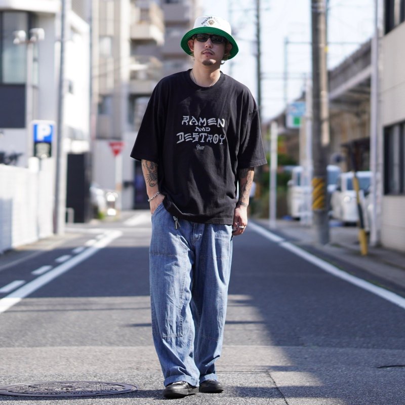 画像4: BLUCO | RAMEN&DESTROY×BLUCO Pigment Over Tee  (4)