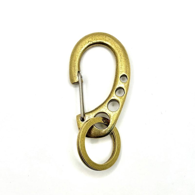 画像1: HATCHET Metal Work Studio | HH-11-B "CARABINER" Keyhook  (1)