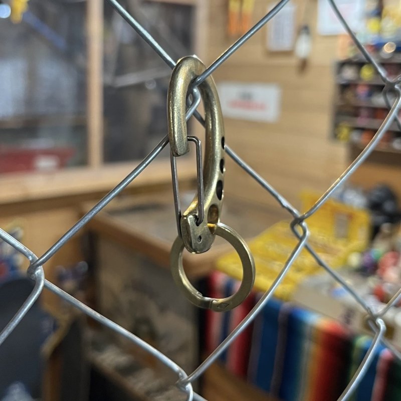画像5: HATCHET Metal Work Studio | HH-11-B "CARABINER" Keyhook  (5)