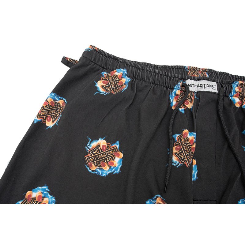 画像4: FLUTTER | AOP Fine Jersey Easy Pant  (4)