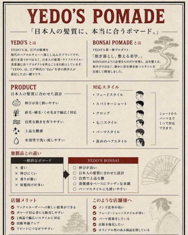 画像3: YEDO'S POMADE | BONSAI  (3)