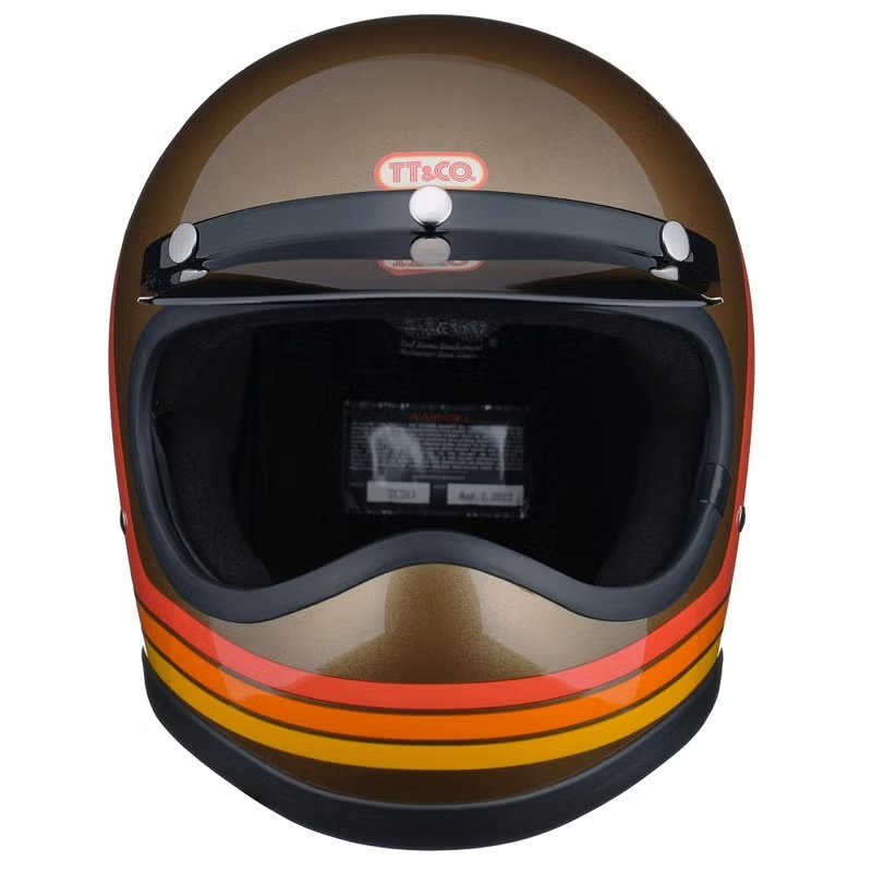 画像2: TT&CO. | TOECUTTER -70's- ヘルメット [SG/DOT]  (2)