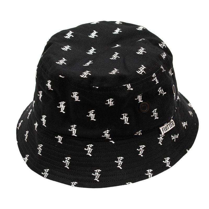 画像1: FLUTTER | O/E Cotton Twill Bucket hat  (1)