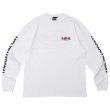 画像2: FLUTTER (フラッター) | Oval Logo L/S tee  (2)