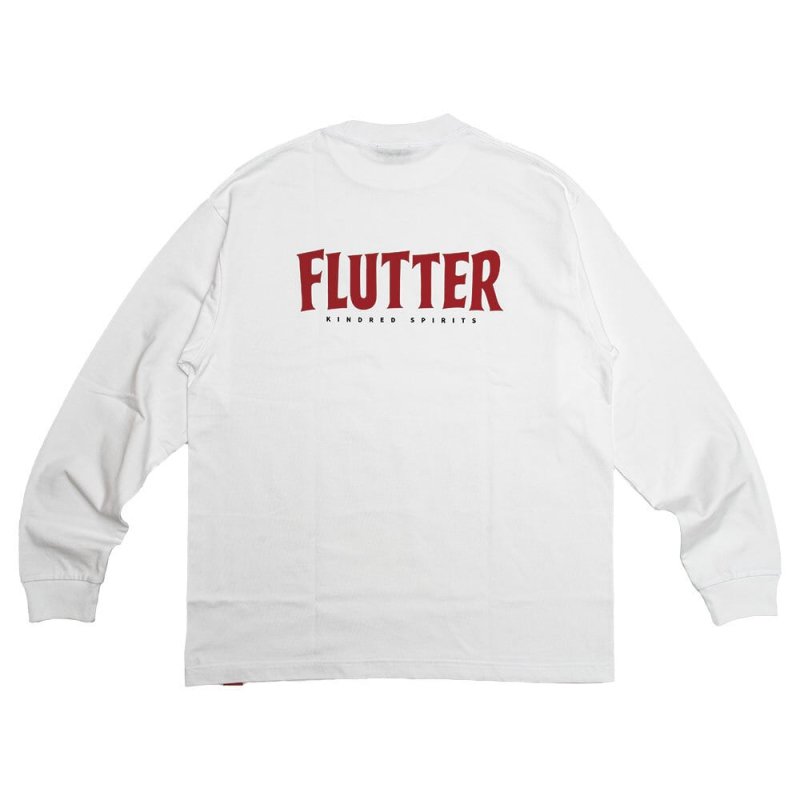 画像1: FLUTTER (フラッター) | OG Logo L/S Tee  (1)