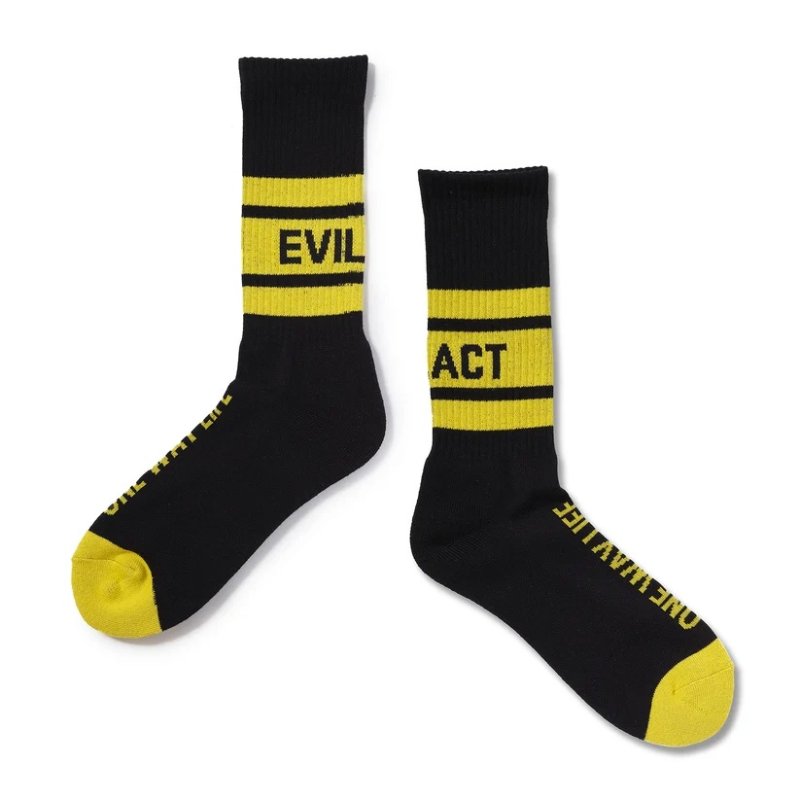 画像1: EVILACT | LINE SOCKS  (1)