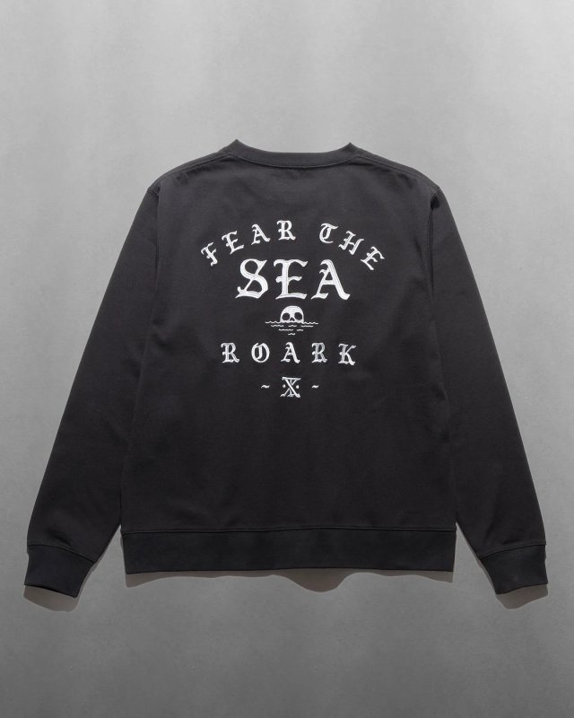 画像1: ROARK | "FEAR THE SEA" 14oz H/W L/S TEE  (1)