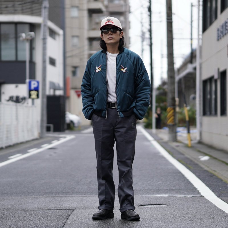 画像16: THRIFTY LOOK | SUNDERSTORM SOUVENIR PADDED BLOUSON  (16)