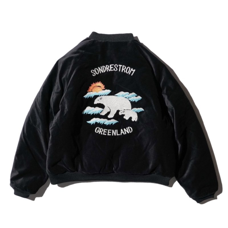 画像1: THRIFTY LOOK | SUNDERSTORM SOUVENIR PADDED BLOUSON  (1)