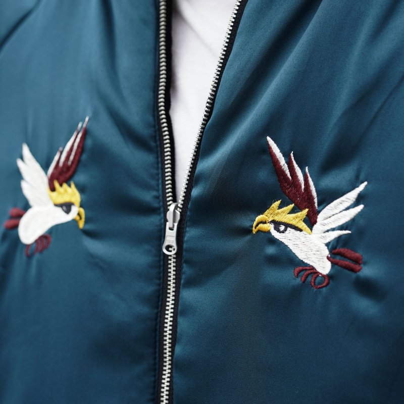 画像12: THRIFTY LOOK | SUNDERSTORM SOUVENIR PADDED BLOUSON  (12)