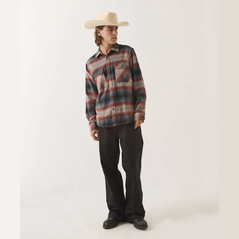 画像6: BRIXTON | BOWERY FLANNEL  (6)