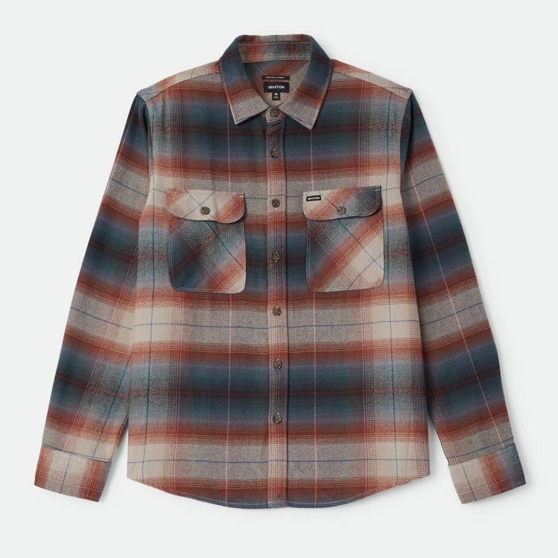 画像1: BRIXTON | BOWERY FLANNEL  (1)