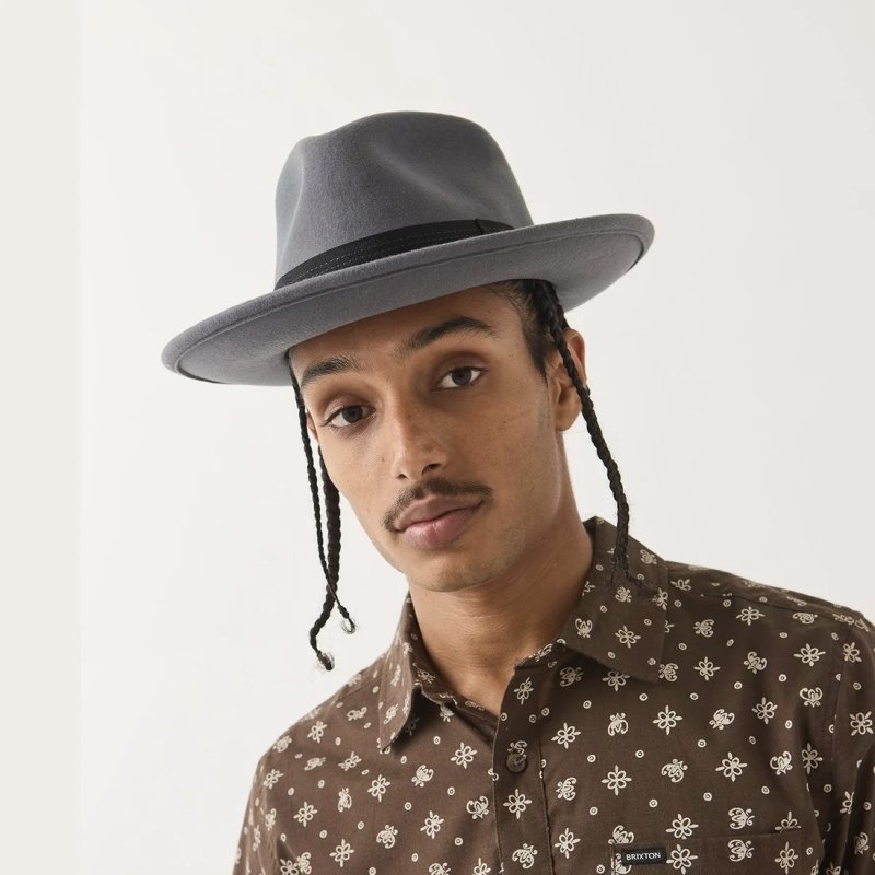 画像9: BRIXTON | EAMES FEDORA  (9)