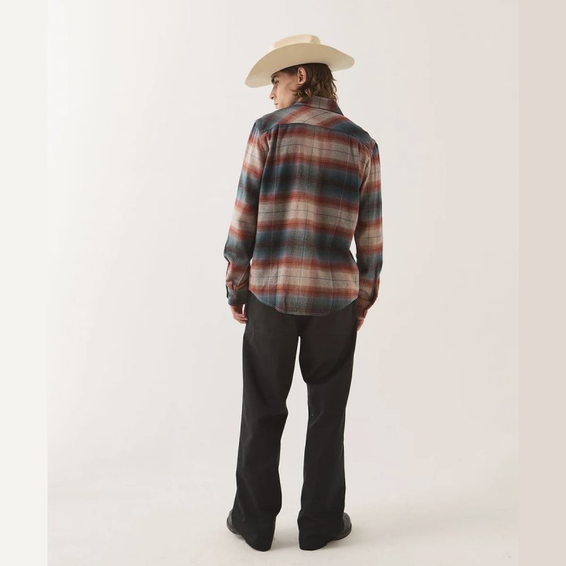 画像8: BRIXTON | BOWERY FLANNEL  (8)