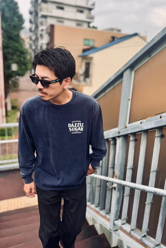 画像13: DAZZLESUGAR | -S.O.S FADE L/S TEE-  (13)