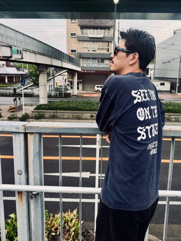 画像14: DAZZLESUGAR | -S.O.S FADE L/S TEE-  (14)