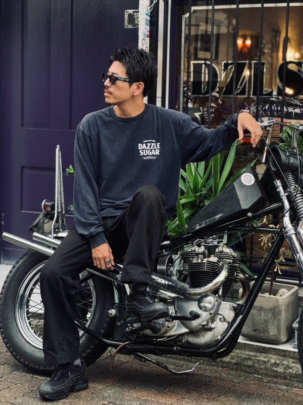 画像10: DAZZLESUGAR | -S.O.S FADE L/S TEE-  (10)