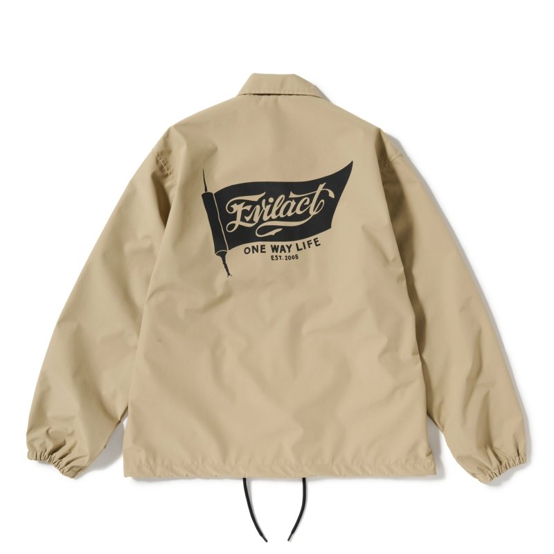 画像2: EVILACT | FLAG 2LAYER COACH JKT  (2)