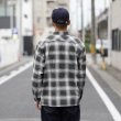 画像2: BLUCO | PRINT FLANNEL CHECK SHIRT  (2)